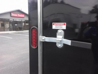 New GANS612SA CARGO MATE 6' X 12' ENCLOSED CARGO TRAILER W/ REAR RAMP DOOR & SIDE DOOR