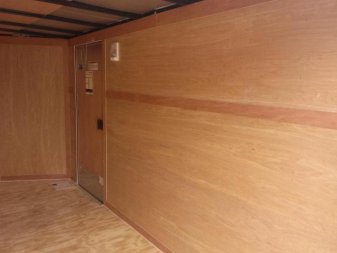 New GANS612SA CARGO MATE 6' X 12' ENCLOSED CARGO TRAILER W/ REAR RAMP DOOR & SIDE DOOR