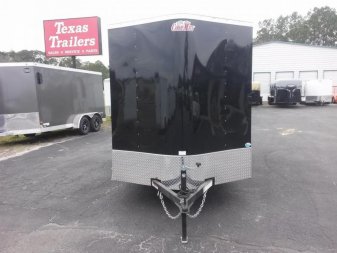 New GANS612SA CARGO MATE 6' X 12' ENCLOSED CARGO TRAILER W/ REAR RAMP DOOR & SIDE DOOR