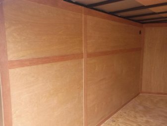 New GANS612SA CARGO MATE 6' X 12' ENCLOSED CARGO TRAILER W/ REAR RAMP DOOR & SIDE DOOR