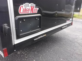 New GANS612SA CARGO MATE 6' X 12' ENCLOSED CARGO TRAILER W/ REAR RAMP DOOR & SIDE DOOR