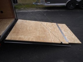 New GANS612SA CARGO MATE 6' X 12' ENCLOSED CARGO TRAILER W/ REAR RAMP DOOR & SIDE DOOR