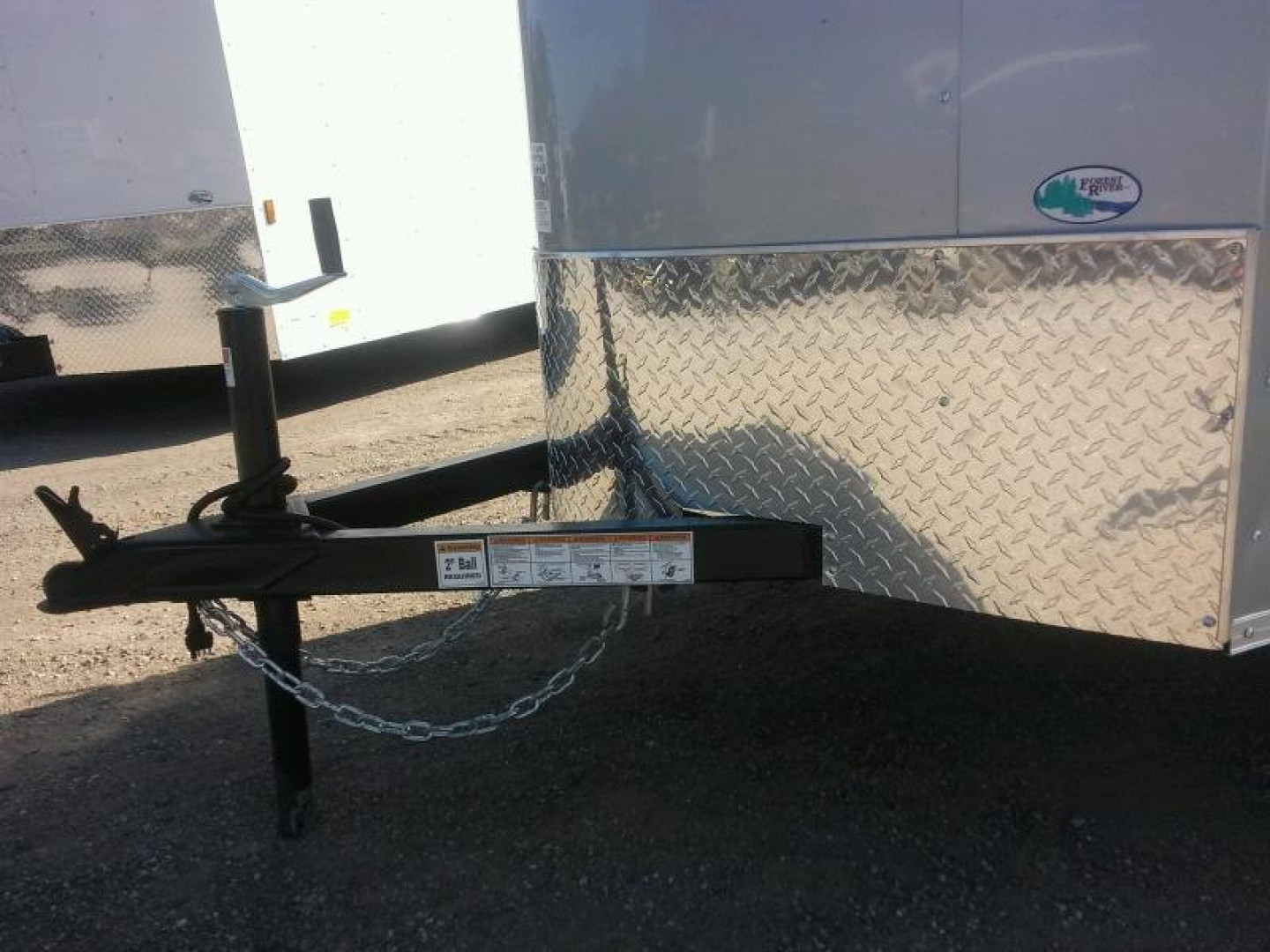 New GANS58SA CARGO MATE 5' X 8' ENCLOSED CARGO TRAILER W/ REAR RAMP DOOR & SIDE DOOR