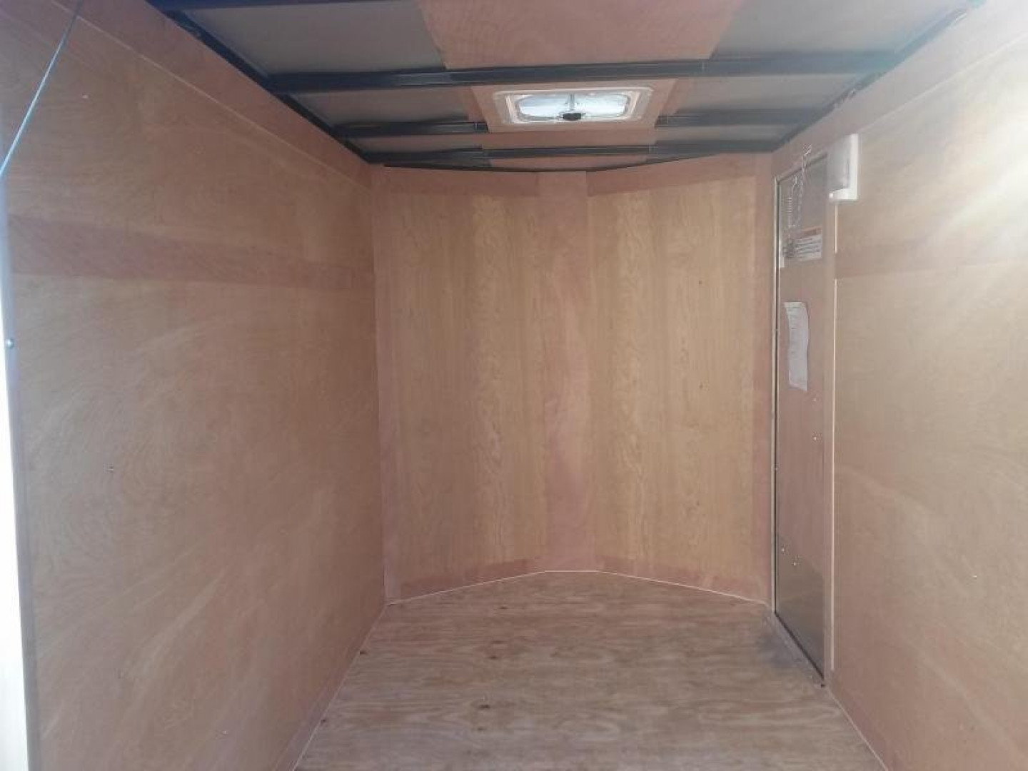 New GANS58SA CARGO MATE 5' X 8' ENCLOSED CARGO TRAILER W/ REAR RAMP DOOR & SIDE DOOR