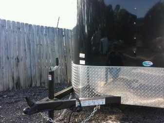 New GANS58SA CARGO MATE 5' X 8' ENCLOSED CARGO TRAILER W/ REAR RAMP DOOR & SIDE DOOR