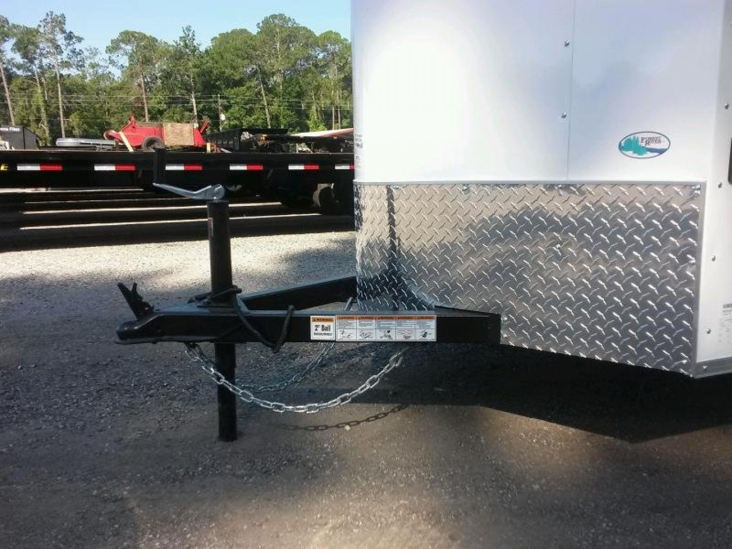 New GANS58SA CARGO MATE 5' X 8' ENCLOSED CARGO TRAILER W/ DOUBLE REAR DOORS & SIDE DOOR