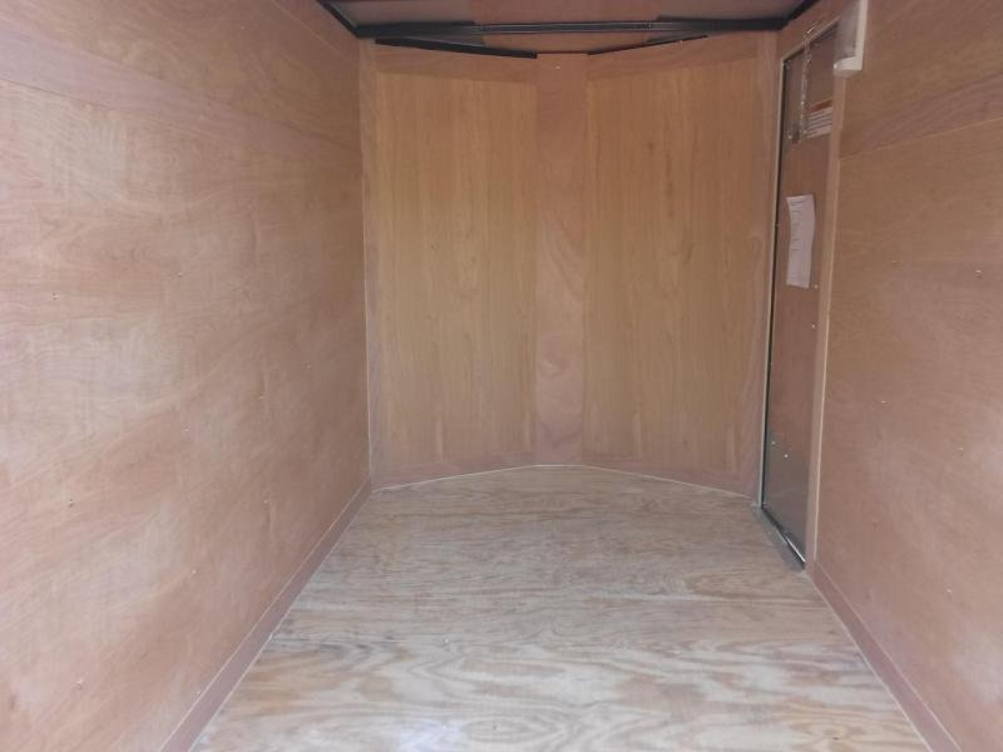 New GANS58SA CARGO MATE 5' X 8' ENCLOSED CARGO TRAILER W/ DOUBLE REAR DOORS & SIDE DOOR