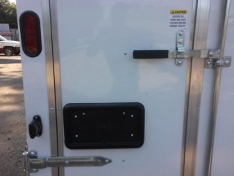 New GANS58SA CARGO MATE 5' X 8' ENCLOSED CARGO TRAILER W/ DOUBLE REAR DOORS & SIDE DOOR