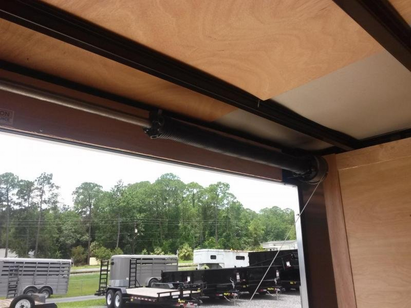 New GANS8524TA3 CARGO MATE 8.5' X 24' ENCLOSED CARGO TRAILER W/ REAR RAMP DOOR & SIDE DOOR
