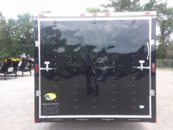 New GANS8524TA3 CARGO MATE 8.5' X 24' ENCLOSED CARGO TRAILER W/ REAR RAMP DOOR & SIDE DOOR