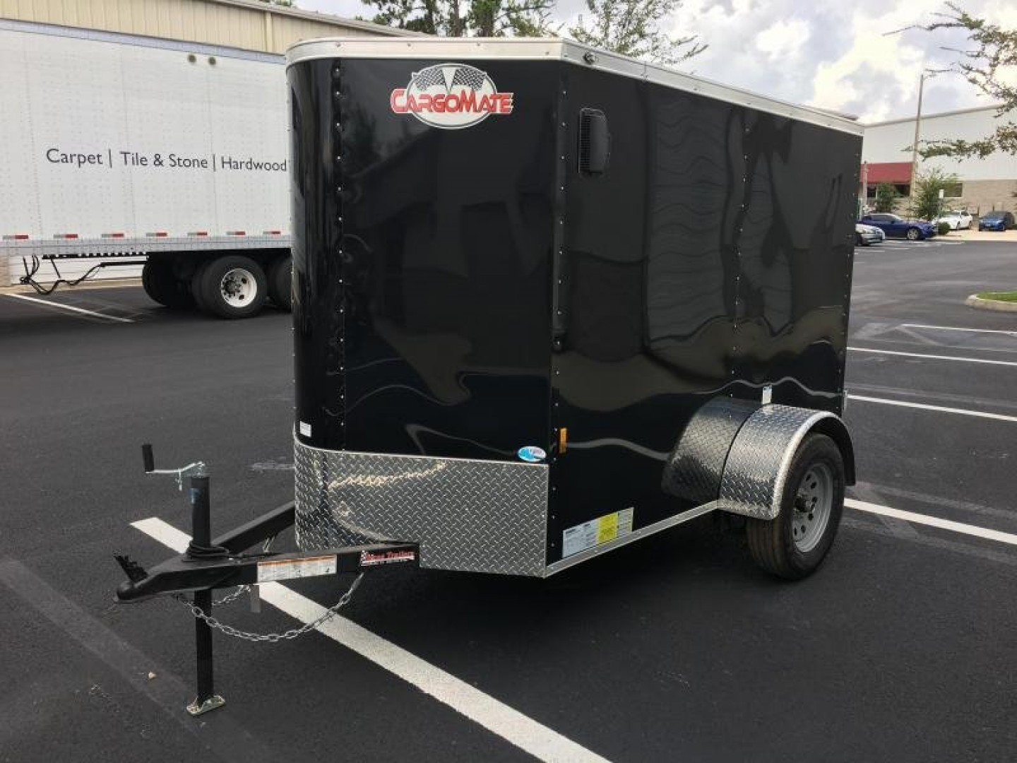 New GANS58SA CARGO MATE 5' X 8' ENCLOSED CARGO TRAILER W/ DOUBLE REAR DOORS