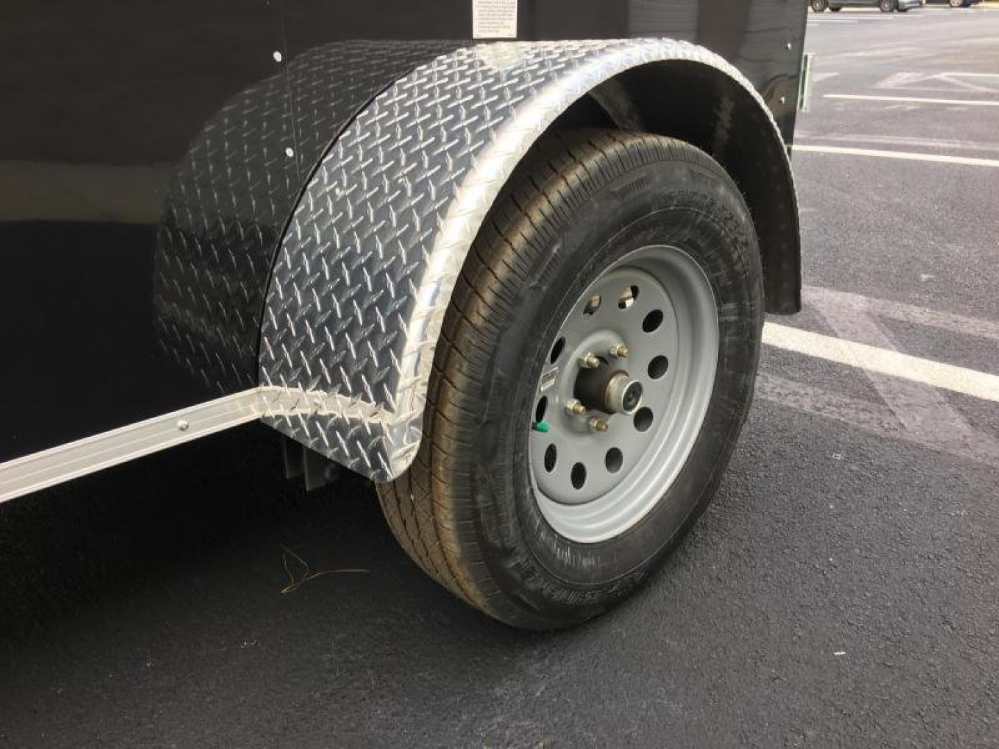 New GANS58SA CARGO MATE 5' X 8' ENCLOSED CARGO TRAILER W/ DOUBLE REAR DOORS