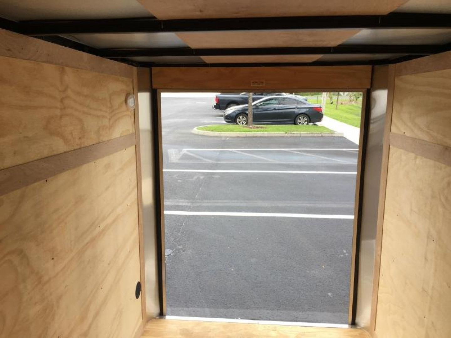 New GANS58SA CARGO MATE 5' X 8' ENCLOSED CARGO TRAILER W/ DOUBLE REAR DOORS