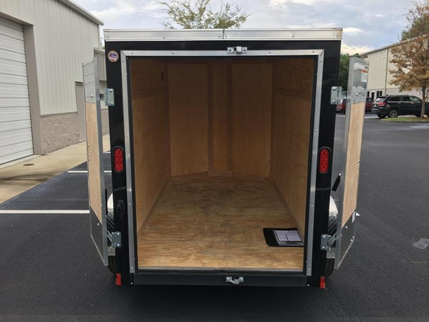 New GANS58SA CARGO MATE 5' X 8' ENCLOSED CARGO TRAILER W/ DOUBLE REAR DOORS
