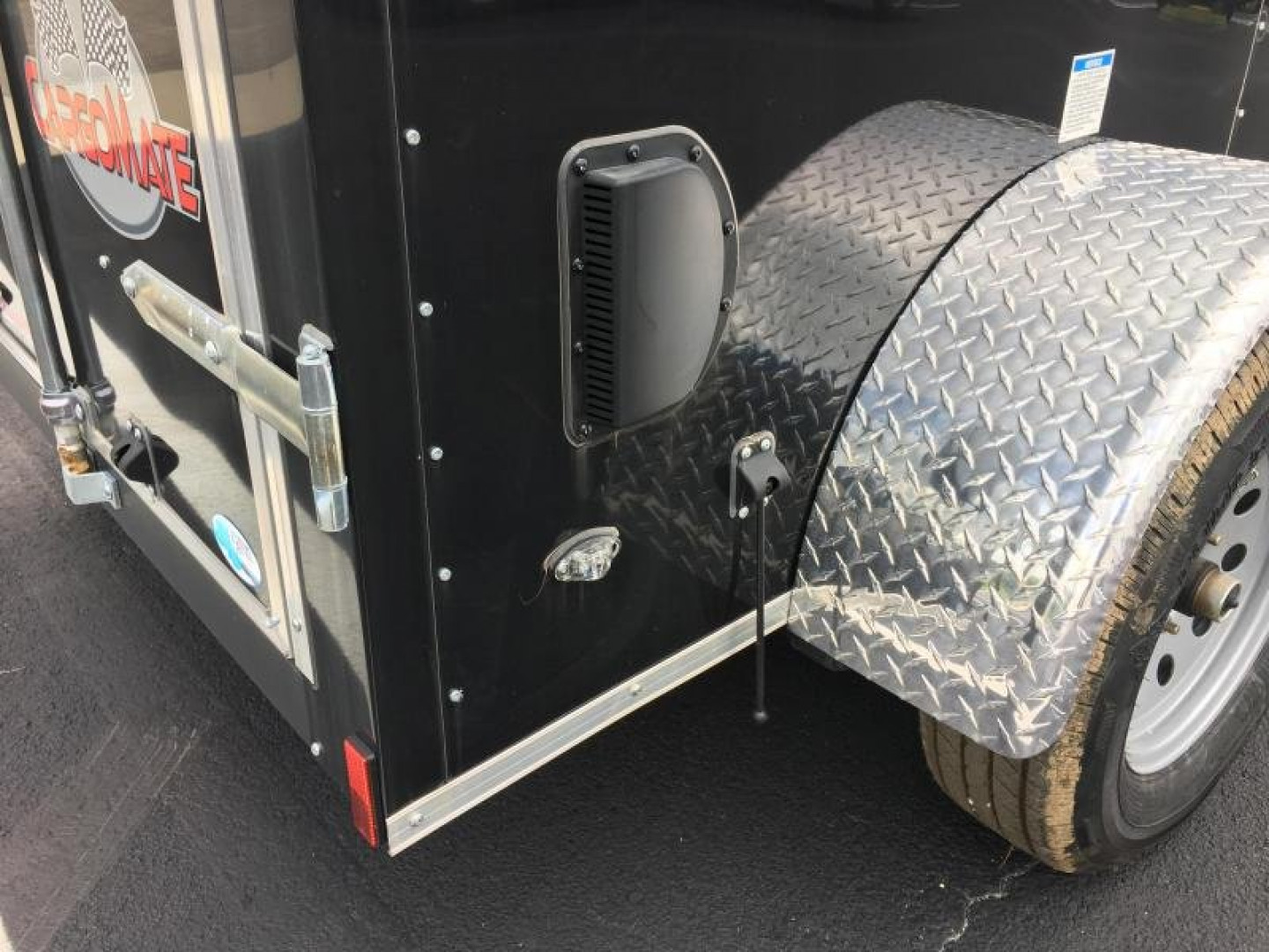 New GANS58SA CARGO MATE 5' X 8' ENCLOSED CARGO TRAILER W/ DOUBLE REAR DOORS