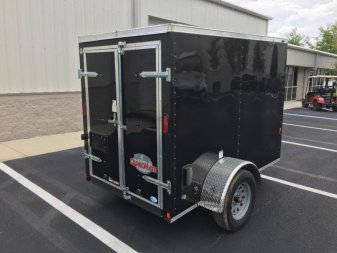 New GANS58SA CARGO MATE 5' X 8' ENCLOSED CARGO TRAILER W/ DOUBLE REAR DOORS