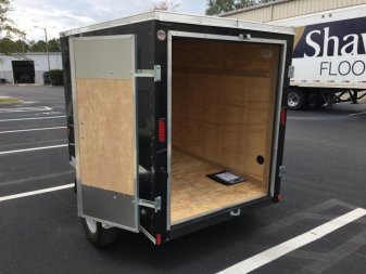 New GANS58SA CARGO MATE 5' X 8' ENCLOSED CARGO TRAILER W/ DOUBLE REAR DOORS