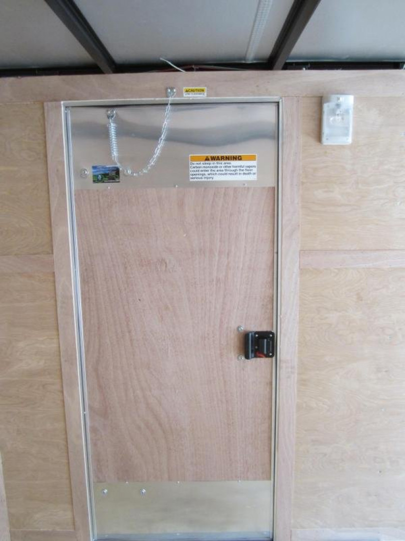 New GANS716TA2 CARGO MATE 7' X 16' ENCLOSED CARGO TRAILER W/ REAR RAMP DOOR & SIDE DOOR