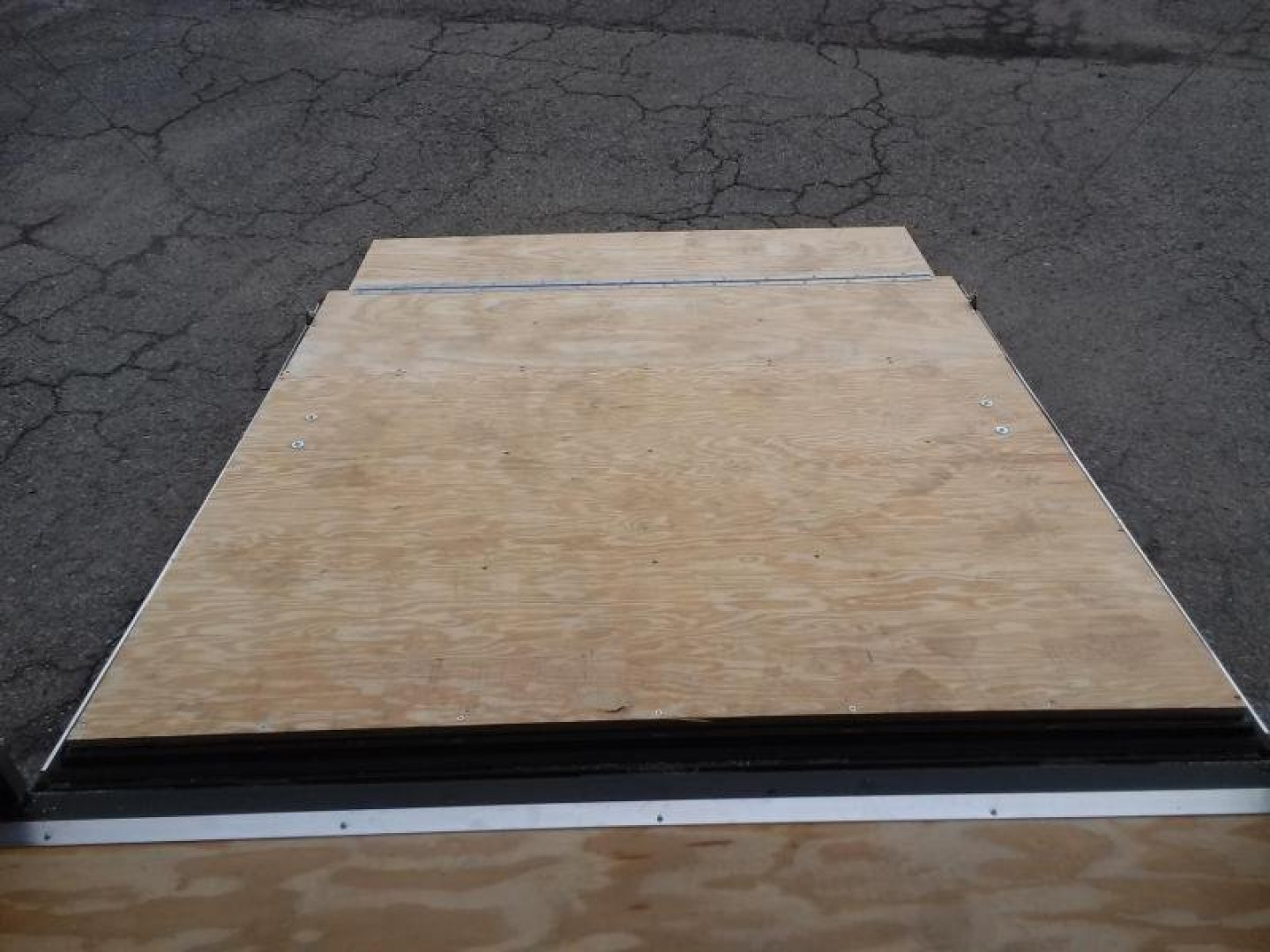 New GANS716TA2 CARGO MATE 7' X 16' ENCLOSED CARGO TRAILER W/ REAR RAMP DOOR & SIDE DOOR