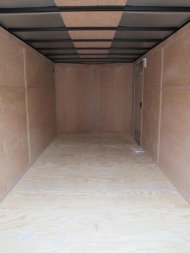 New GANS716TA2 CARGO MATE 7' X 16' ENCLOSED CARGO TRAILER W/ REAR RAMP DOOR & SIDE DOOR