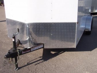 New GANS716TA2 CARGO MATE 7' X 16' ENCLOSED CARGO TRAILER W/ REAR RAMP DOOR & SIDE DOOR