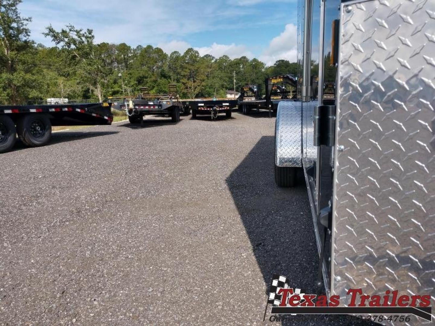 New GANS716TA2 CARGO MATE 7' X 16' ENCLOSED CARGO TRAILER W/ REAR RAMP DOOR & SIDE DOOR