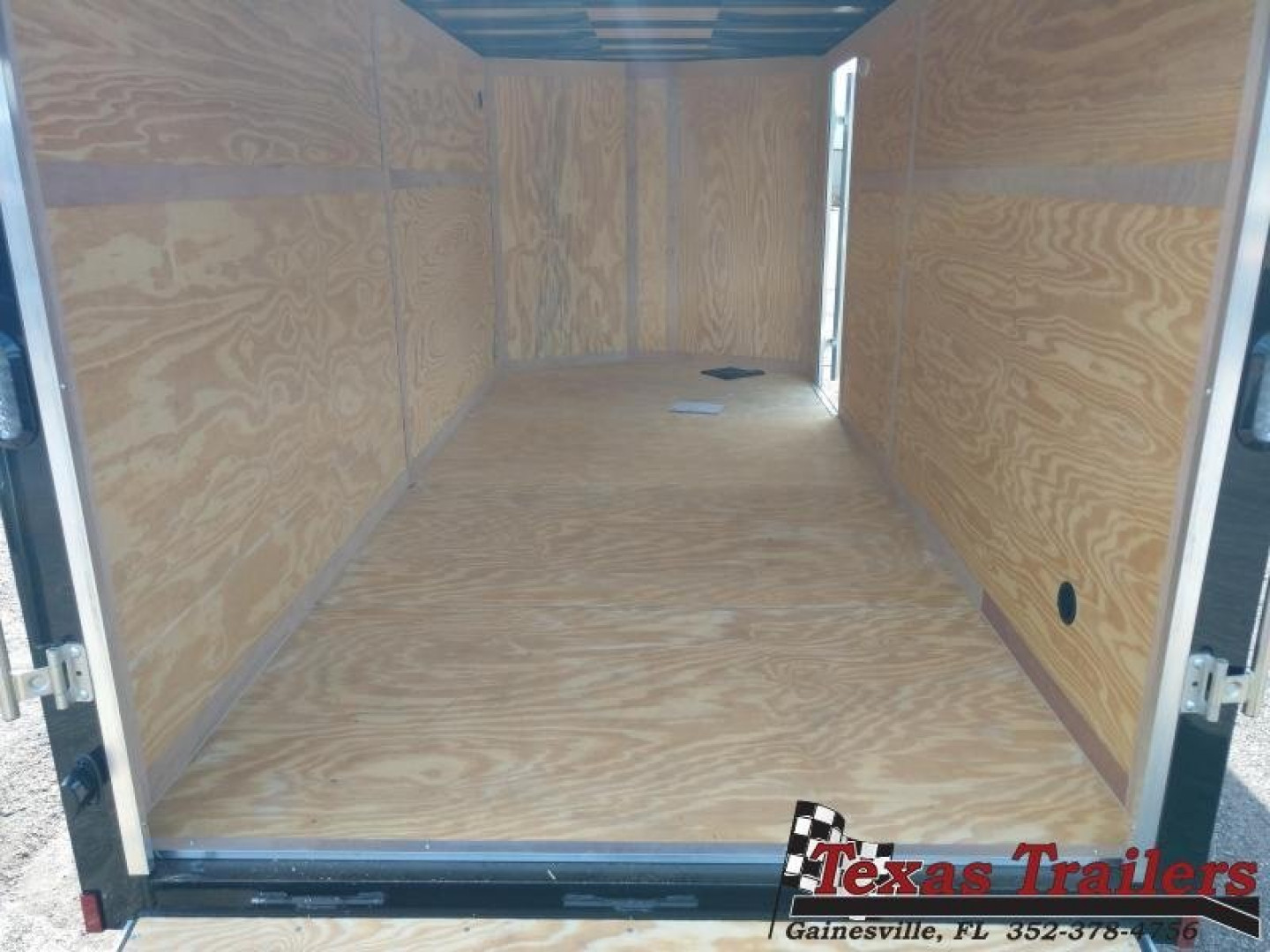 New GANS716TA2 CARGO MATE 7' X 16' ENCLOSED CARGO TRAILER W/ REAR RAMP DOOR & SIDE DOOR