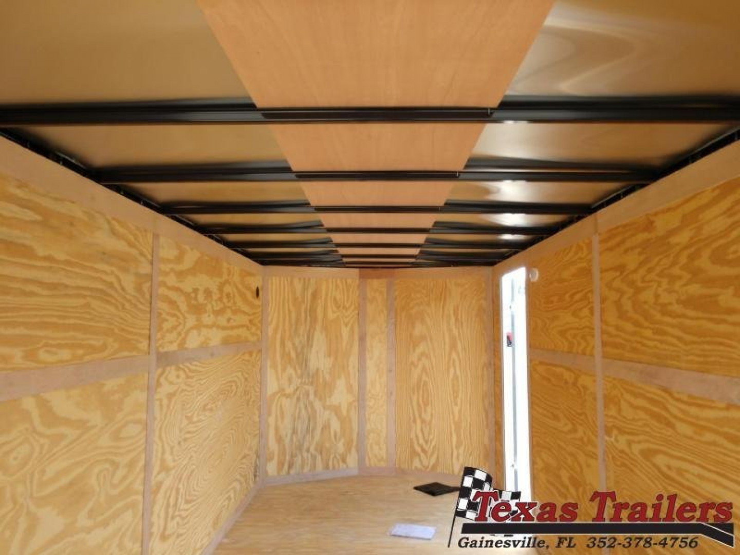 New GANS716TA2 CARGO MATE 7' X 16' ENCLOSED CARGO TRAILER W/ REAR RAMP DOOR & SIDE DOOR