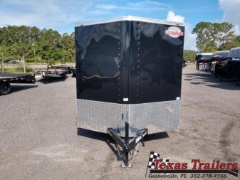 New GANS716TA2 CARGO MATE 7' X 16' ENCLOSED CARGO TRAILER W/ REAR RAMP DOOR & SIDE DOOR
