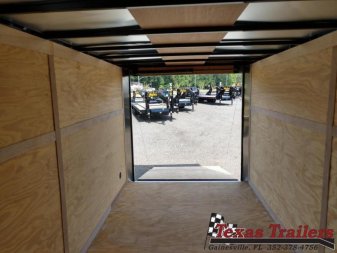 New GANS716TA2 CARGO MATE 7' X 16' ENCLOSED CARGO TRAILER W/ REAR RAMP DOOR & SIDE DOOR