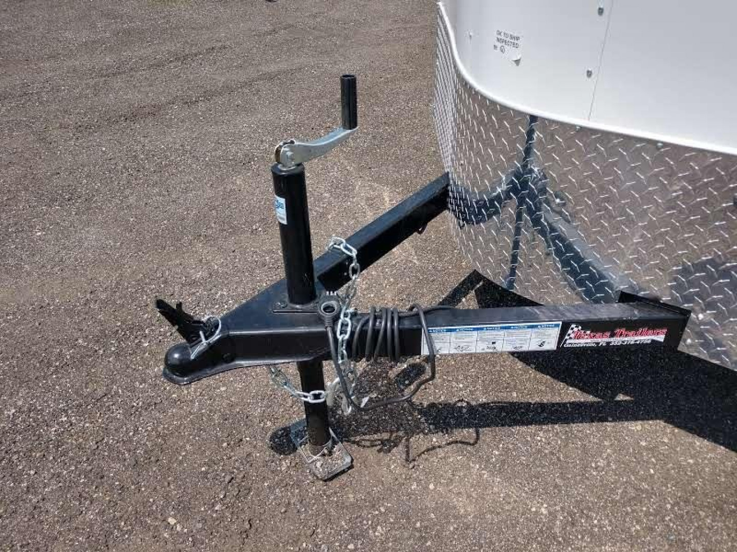 New GANS612SA CARGO MATE 6' X 12' ENCLOSED CARGO TRAILER W/ DOUBLE REAR DOORS & SIDE DOOR