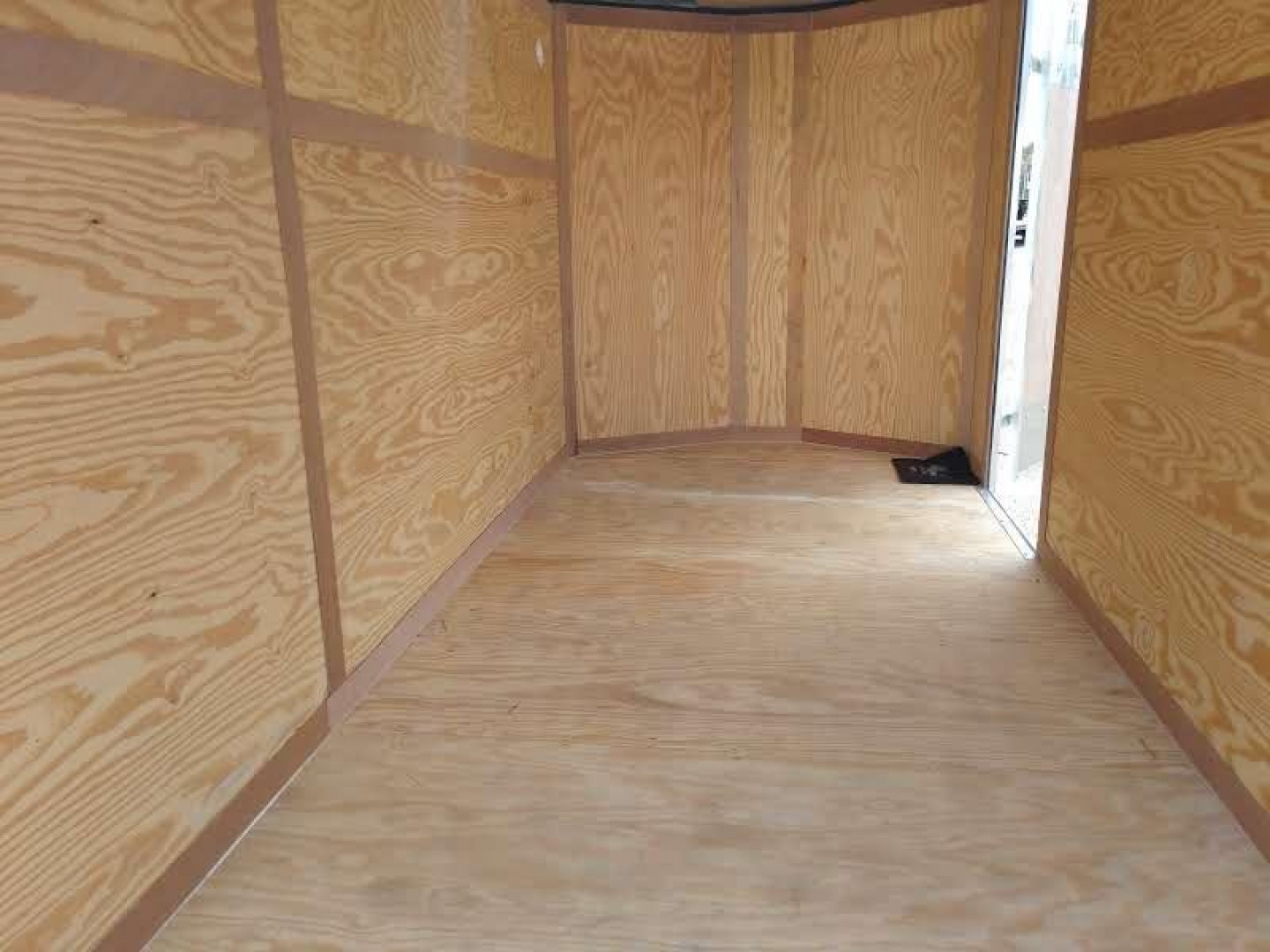 New GANS612SA CARGO MATE 6' X 12' ENCLOSED CARGO TRAILER W/ DOUBLE REAR DOORS & SIDE DOOR