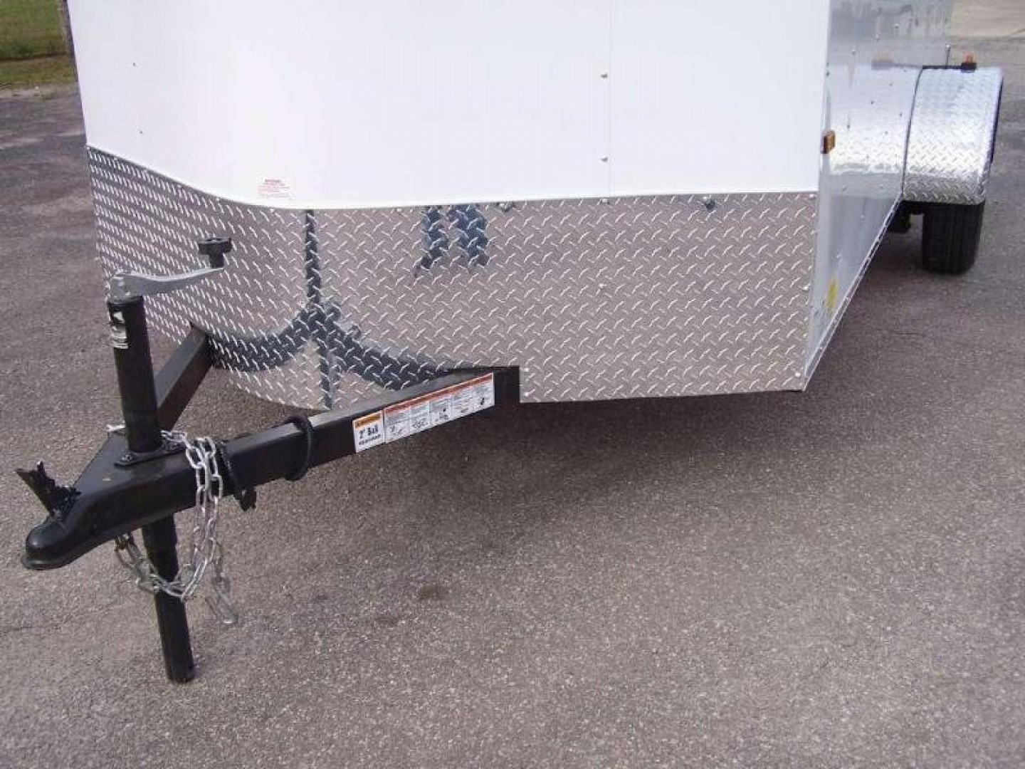 New GANS612SA CARGO MATE 6' X 12' ENCLOSED CARGO TRAILER W/ DOUBLE REAR DOORS & SIDE DOOR