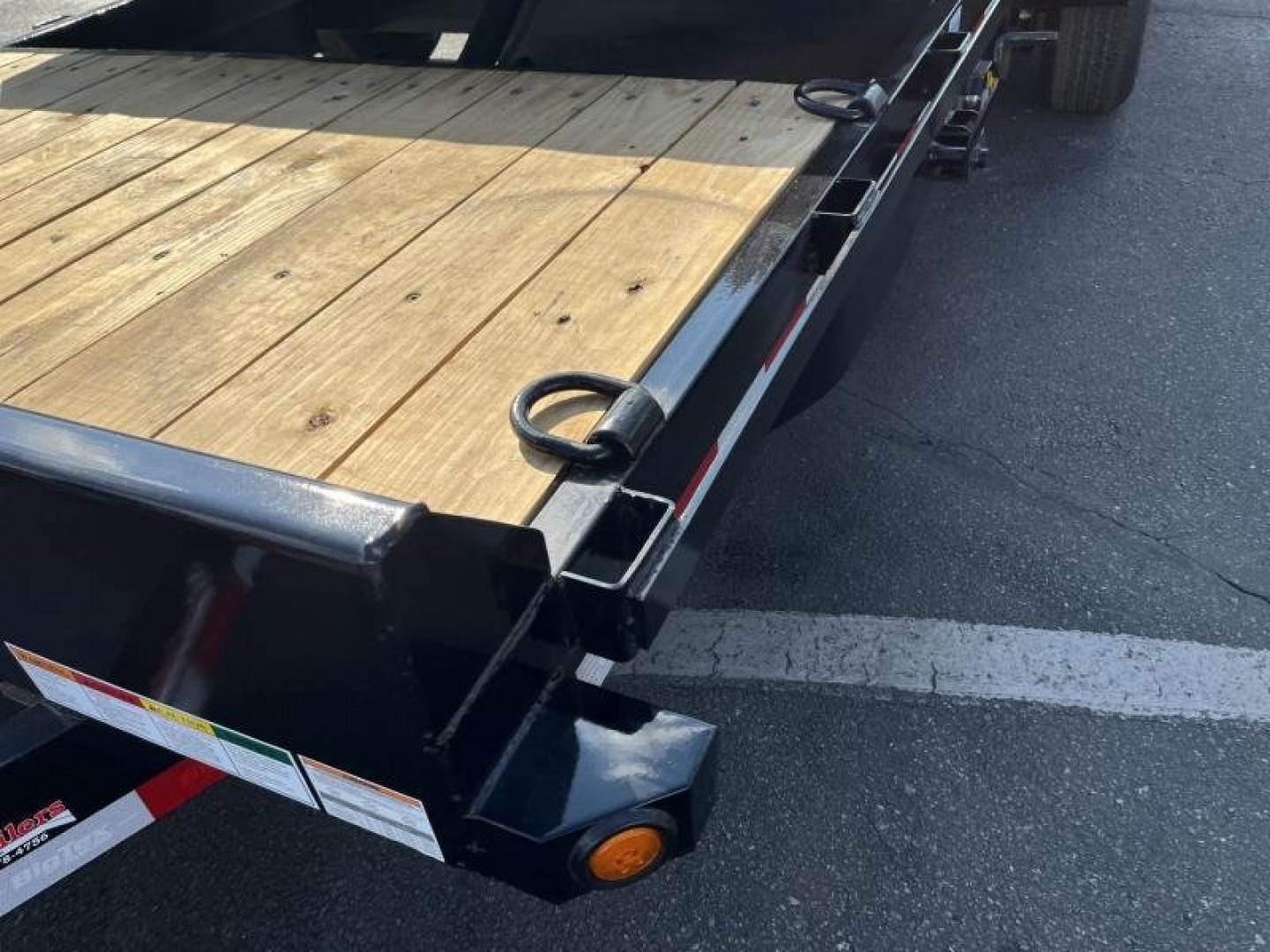 New 14TL-20BK BIG TEX 7' X 20' TANDEM AXLE TILT DECK EQUIPMENT TRAILER