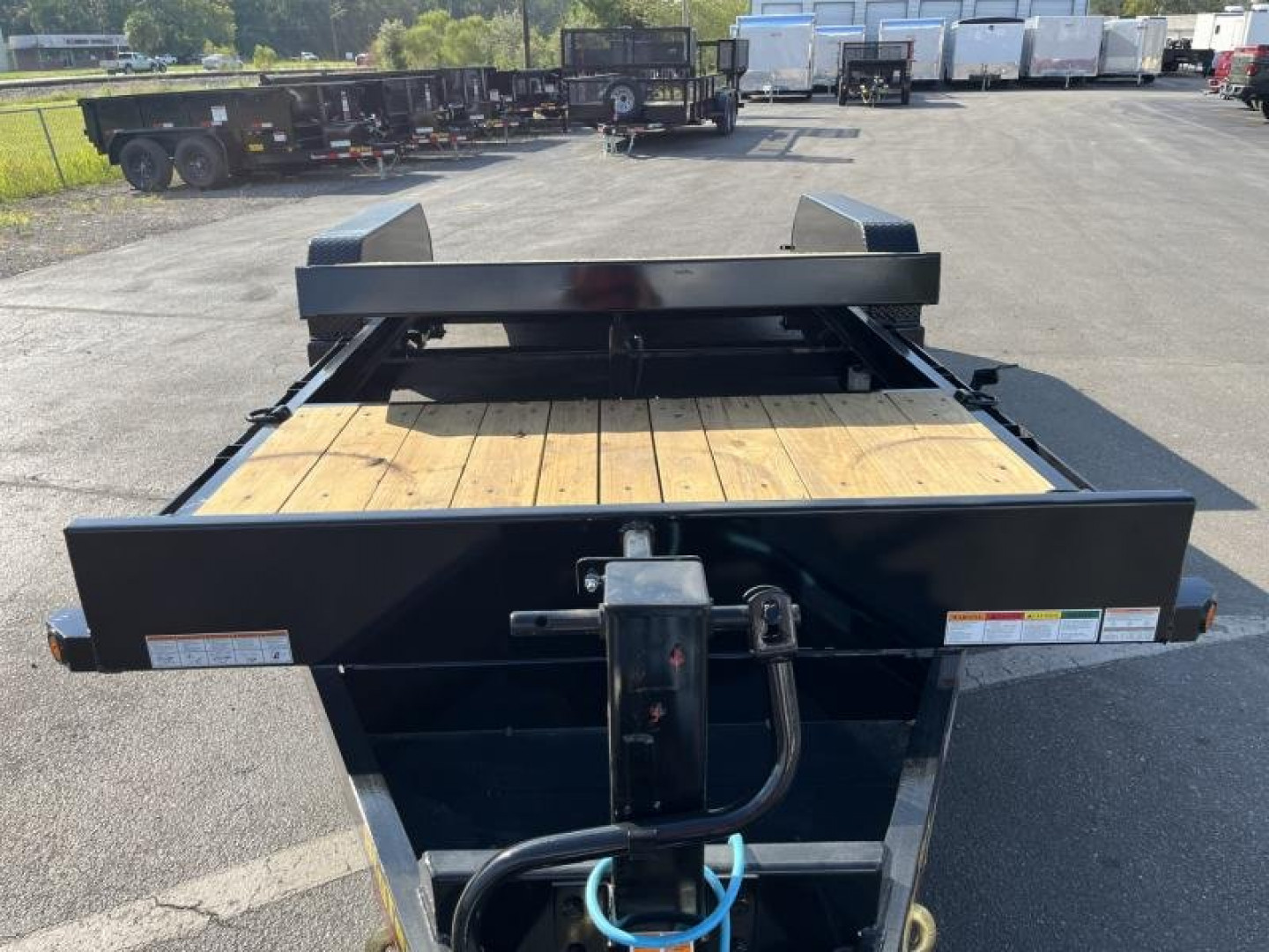 New 14TL-20BK BIG TEX 7' X 20' TANDEM AXLE TILT DECK EQUIPMENT TRAILER