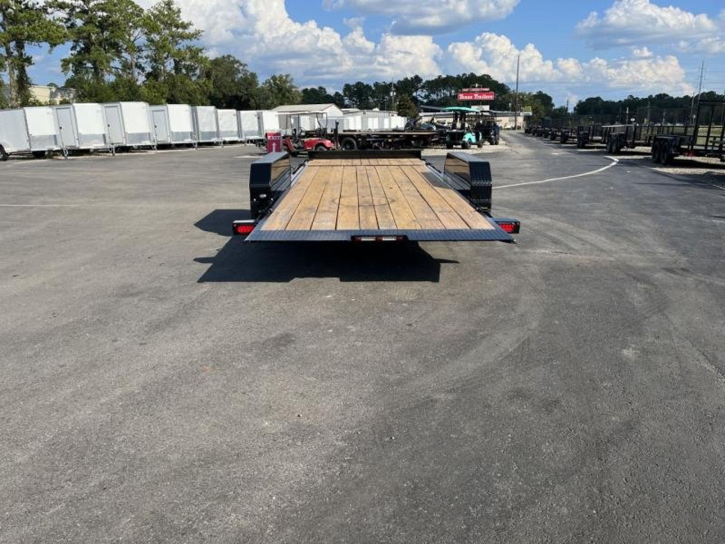 New 14TL-20BK BIG TEX 7' X 20' TANDEM AXLE TILT DECK EQUIPMENT TRAILER