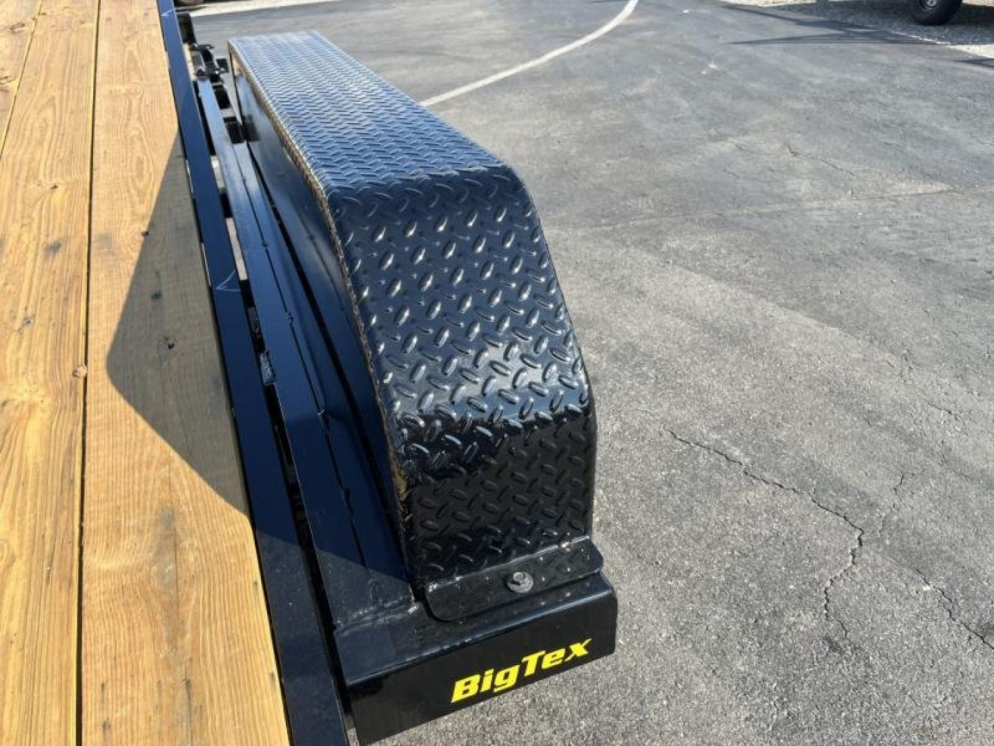New 14TL-20BK BIG TEX 7' X 20' TANDEM AXLE TILT DECK EQUIPMENT TRAILER