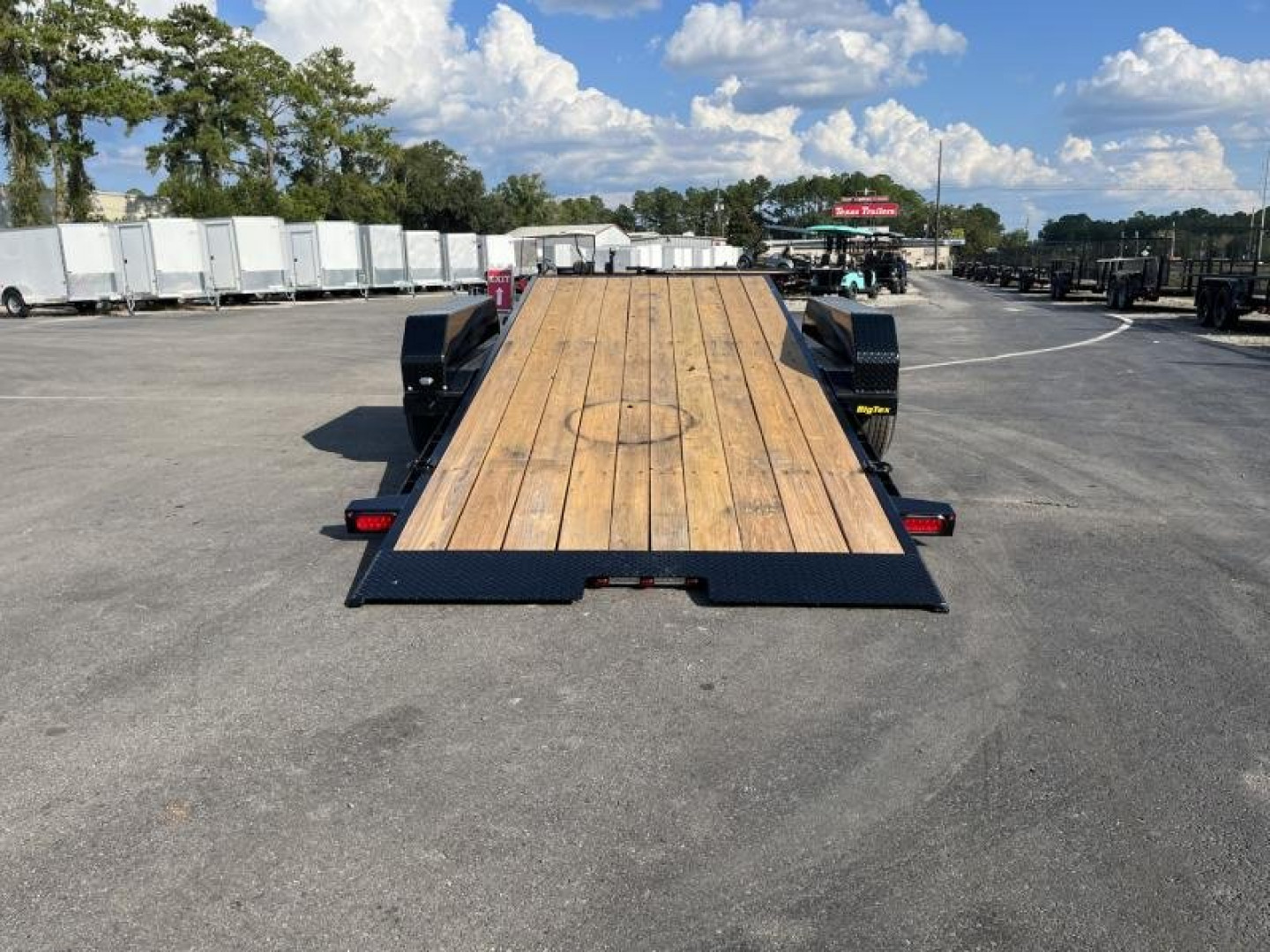 New 14TL-20BK BIG TEX 7' X 20' TANDEM AXLE TILT DECK EQUIPMENT TRAILER