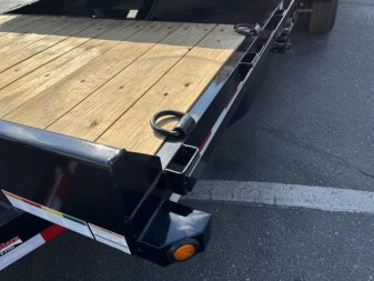 New 14TL-20BK BIG TEX 7' X 20' TANDEM AXLE TILT DECK EQUIPMENT TRAILER