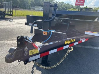 New 14TL-20BK BIG TEX 7' X 20' TANDEM AXLE TILT DECK EQUIPMENT TRAILER