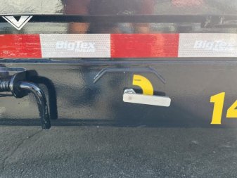 New 14TL-20BK BIG TEX 7' X 20' TANDEM AXLE TILT DECK EQUIPMENT TRAILER