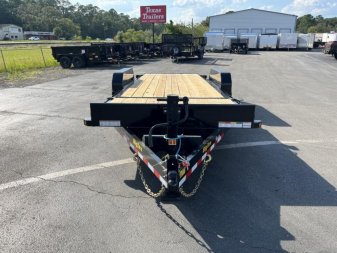 New 14TL-20BK BIG TEX 7' X 20' TANDEM AXLE TILT DECK EQUIPMENT TRAILER