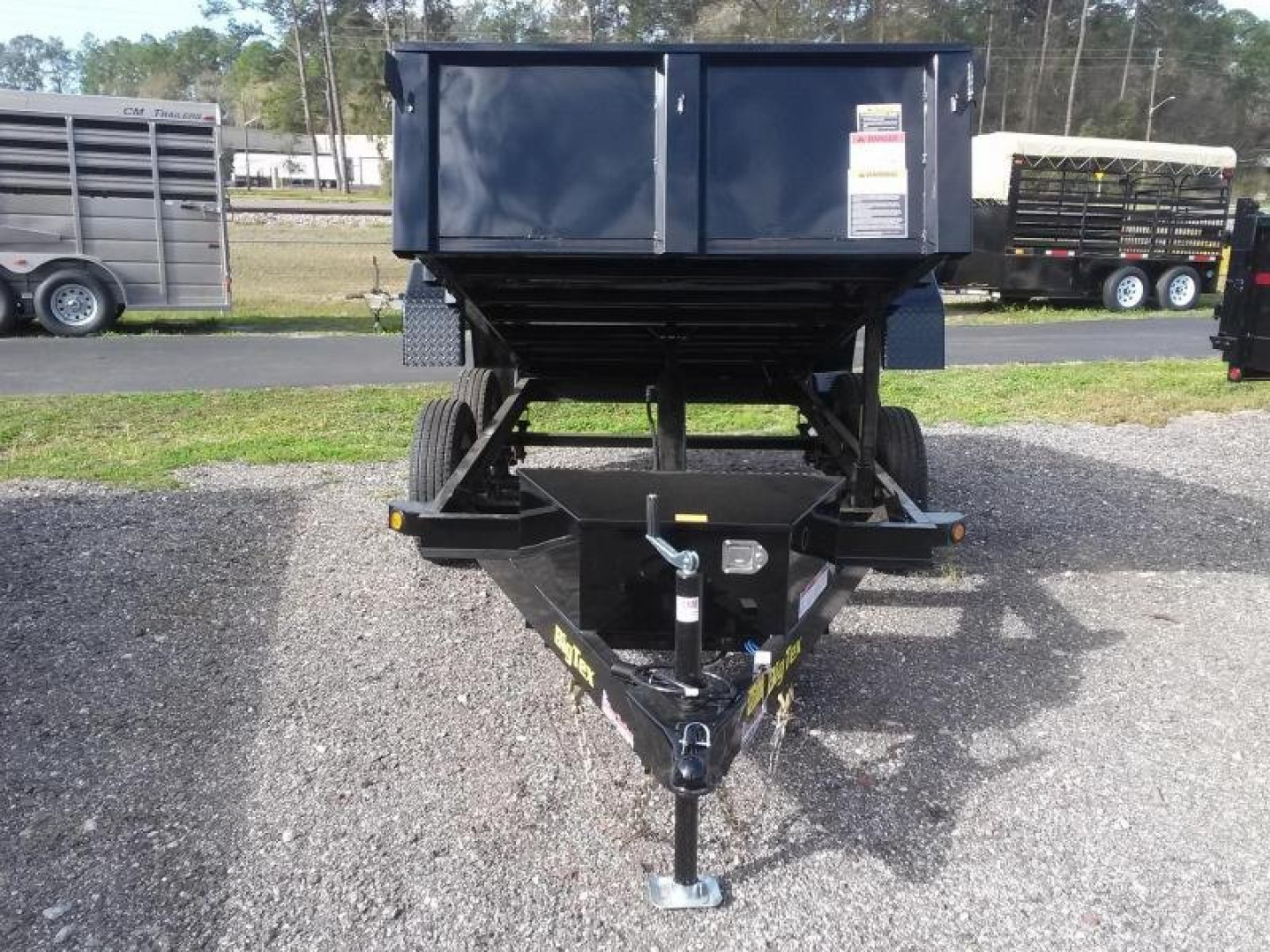 New 70SR-10-5WDD BIG TEX 5' X 10' DUMP TRAILER W/ DOUBLE REAR DOORS