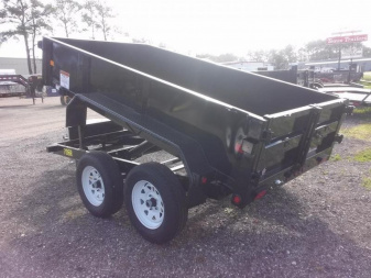 New 70SR-10-5WDD BIG TEX 5' X 10' DUMP TRAILER W/ DOUBLE REAR DOORS