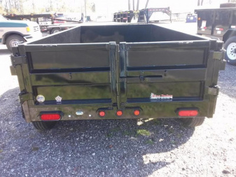 New 70SR-10-5WDD BIG TEX 5' X 10' DUMP TRAILER W/ DOUBLE REAR DOORS