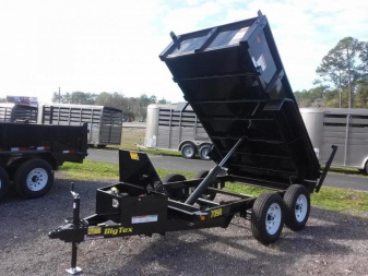 New 70SR-10-5WDD BIG TEX 5' X 10' DUMP TRAILER W/ DOUBLE REAR DOORS