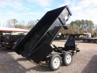 New 70SR-10-5WDD BIG TEX 5' X 10' DUMP TRAILER W/ DOUBLE REAR DOORS