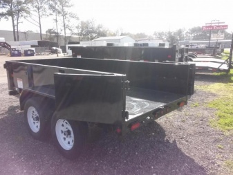New 70SR-10-5WDD BIG TEX 5' X 10' DUMP TRAILER W/ DOUBLE REAR DOORS