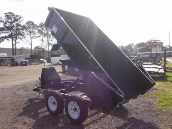 New 70SR-10-5WDD BIG TEX 5' X 10' DUMP TRAILER W/ DOUBLE REAR DOORS