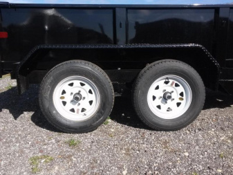 New 70SR-10-5WDD BIG TEX 5' X 10' DUMP TRAILER W/ DOUBLE REAR DOORS